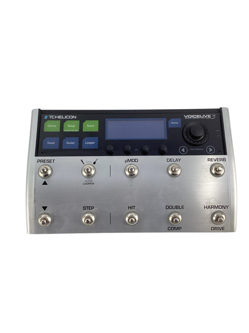 Vist Large View of Product Image Which is Used TC Helicon VOICELIVE 3 Vocal FX + Guitar FX + Multi Looper w/AC