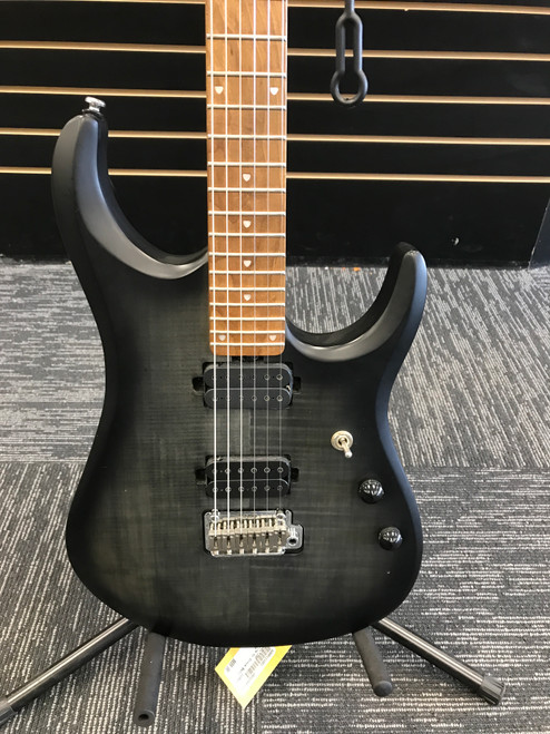 Vist Large View of Product Image Which is Used Sterling by Ernie Ball JP150FM Super S Electric Guitar Black 6-String