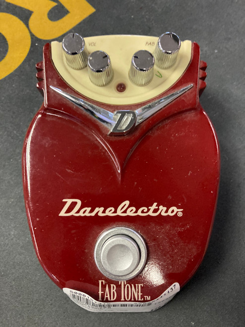 Vist Large View of Product Image Which is Used Danelectro FAB TONE Distortion Pedal