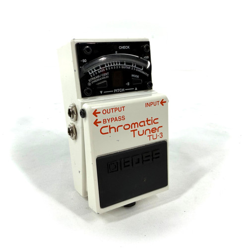 Vist Large View of Product Image Which is Used Boss TU-3 Chromatic Instrument Tuner or Metronome