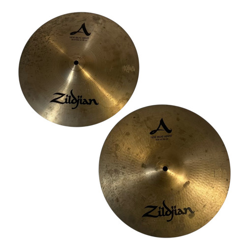 Vist Large View of Product Image Which is Used Zildjian Avedis New Beat 14” Hi-Hat Cymbals – Classic Versatile Hi Hats