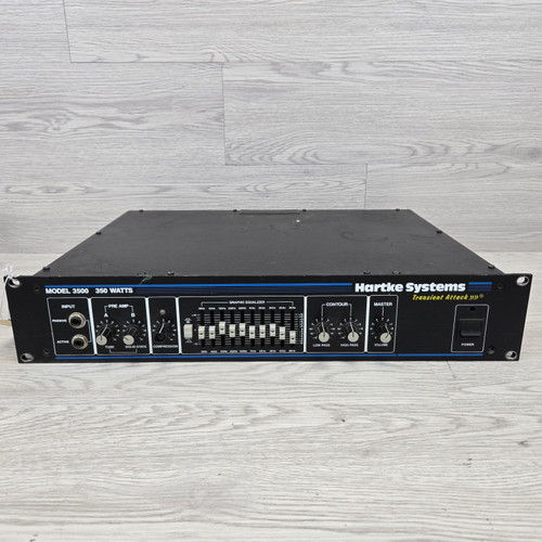 Vist Large View of Product Image Which is Used Hartke Transient Attack 3500 Vintage Bass Amplifier Head