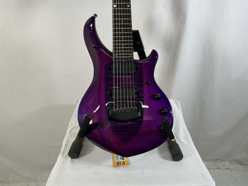 Vist Large View of Product Image Which is Used Musicman JOHN PETRUCCI MAJESTY 7 Modern Metal Electric Guitar Purple 7-String