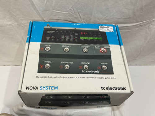 Vist Large View of Product Image Which is Used Digitech TC ELECTRONIC NOVA Floorboard Effect