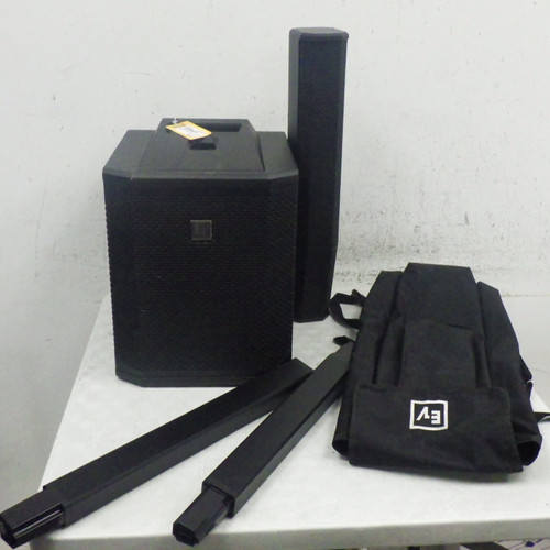 Vist Large View of Product Image Which is Used Electrovoice - Ev Evolve 30 M Portable Column System Powered Full Range Speaker Cabinet