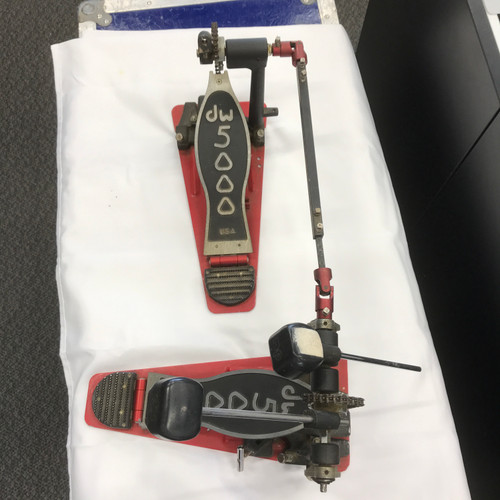 Vist Large View of Product Image Which is Used DW 5000 DOUBLE PEDAL Kick Drum Pedal