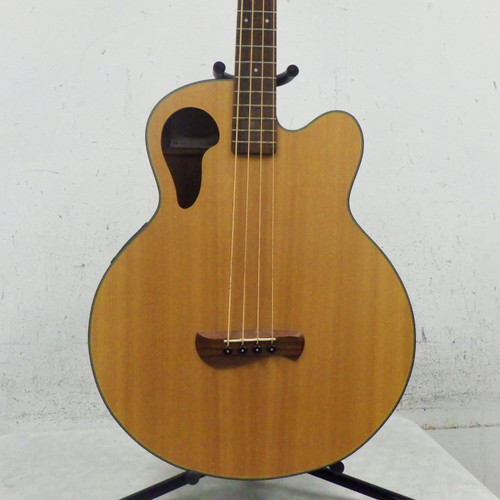 Vist Large View of Product Image Which is Used Olympia OB-3CE Acoustic Bass Guitar Wood 4-String
