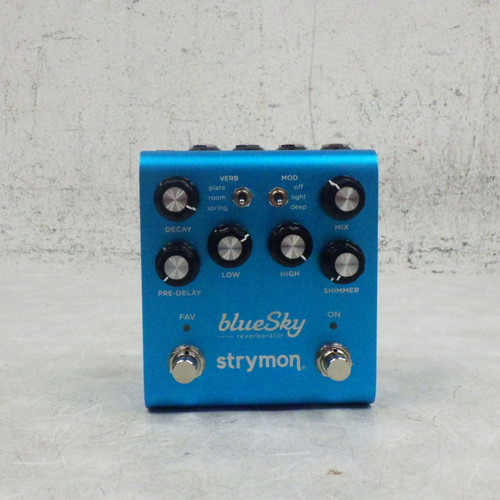 Vist Large View of Product Image Which is Used Strymon Blue Sky Reverbator Guitar Effects Pedal
