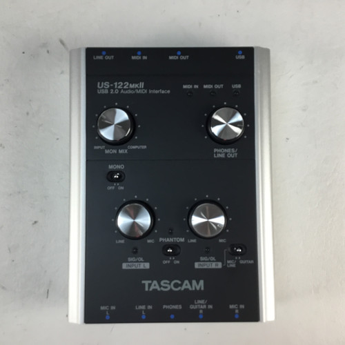 Vist Large View of Product Image Which is Used Tascam US122MKII Computer Interface 2 A/D Recording Inputs