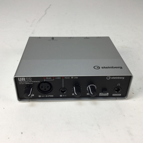 Vist Large View of Product Image Which is Used Steinberg UR-12 Computer Interface 1 A/D Recording Inputs