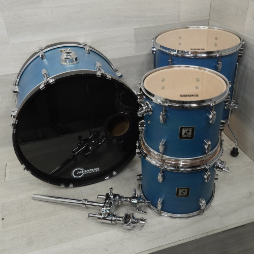 Vist Large View of Product Image Which is Used Sonor Force 2001 Drum Shell Kit Blue