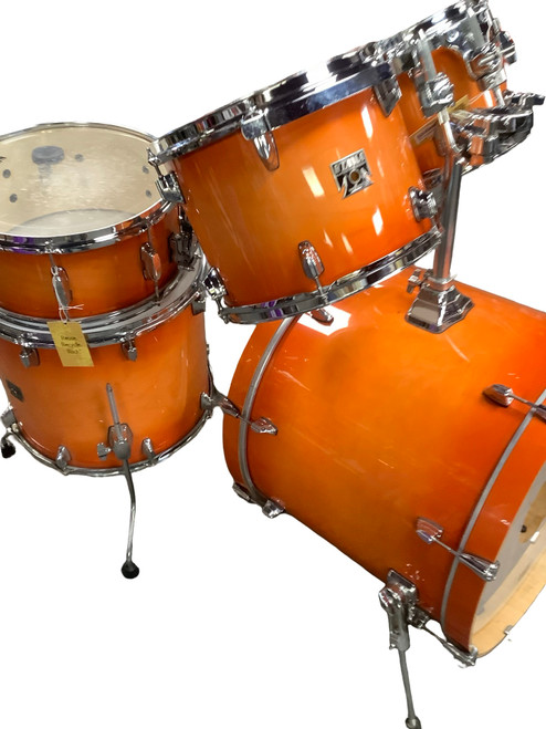 Vist Large View of Product Image Which is Used Tama 5PC SUPERSTAR CLASSIC Drum Kit Orange 22" Kick Drum