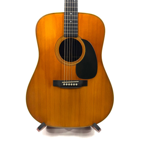 Vist Large View of Product Image Which is Used Martin HD-28 150TH ANNIV 1983 Vintage Solid Top Acoustic Guitar Natural