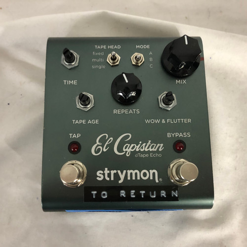 Vist Large View of Product Image Which is Used Strymon EL CAPISTAN TAPE ECHO Echo Pedal