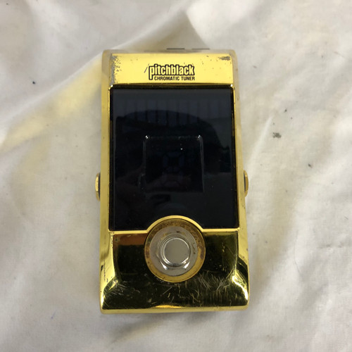 Vist Large View of Product Image Which is Used Korg PITCHBLACK TUNER GOLD EDITION Tuner Pedal