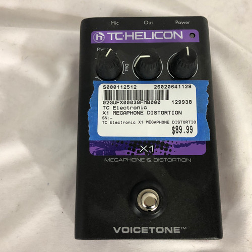 Vist Large View of Product Image Which is Used TC Electronic X1 MEGAPHONE DISTORTION Distortion Pedal