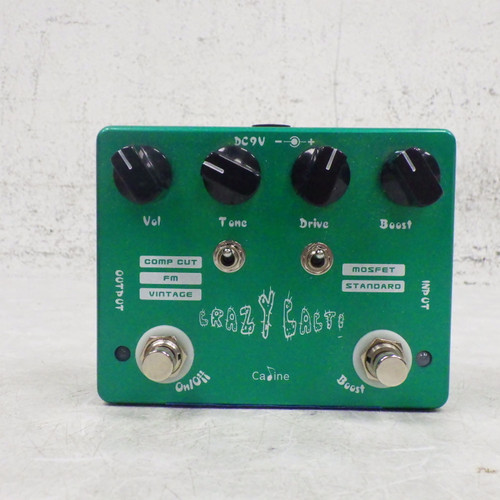 Vist Large View of Product Image Which is Used Ca Line Crazy Cacti Overdrive Pedal