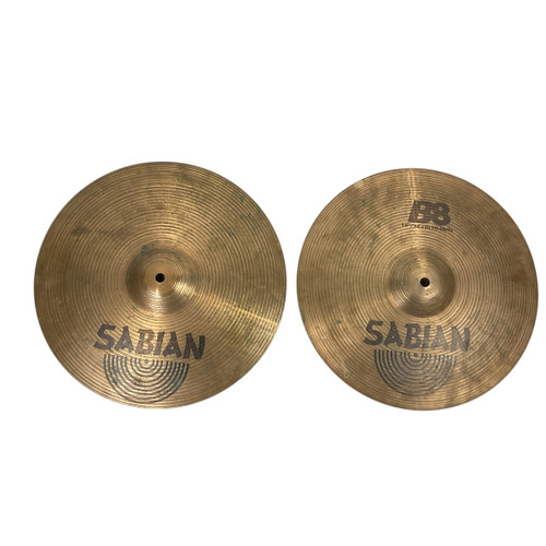 Vist Large View of Product Image Which is Used Sabian B8 14IN HI HATS Hi Hat Cymbals 14"