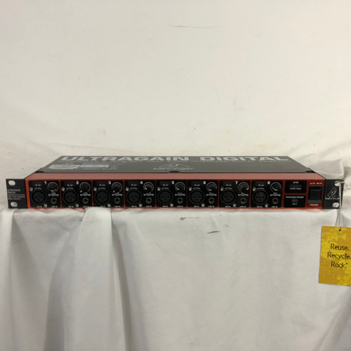 Vist Large View of Product Image Which is Used Behringer ULTRAGAIN DIGITAL ADA8200 Pro Sound Effects Unit