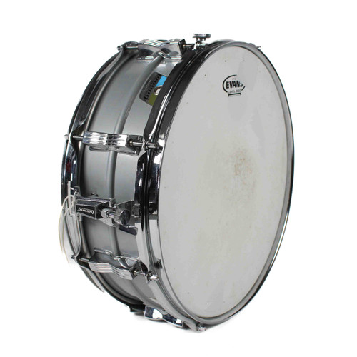 Vist Large View of Product Image Which is Used Ludwig ACROLITE 14X5 1980S W/CASE Vintage Metal Snare Drum 14"