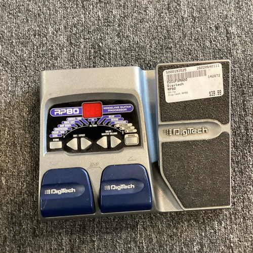 Vist Large View of Product Image Which is Used Digitech RP80 Multi-FX Pedal