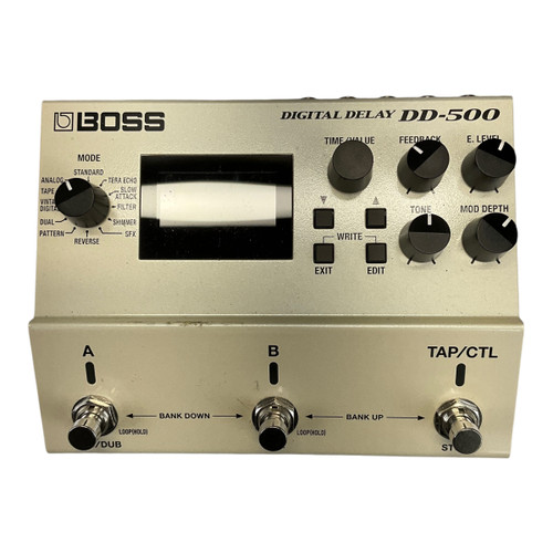 Vist Large View of Product Image Which is Used Boss Digital Delay DD-500 Delay Pedal