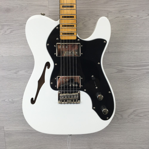 Vist Large View of Product Image Which is Used Squier CLASSIC VIBE 70S TELE THINLINE T Type Electric Guitar White 6-String