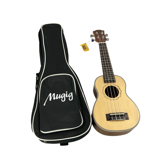 Vist Large View of Product Image Which is Used MUGIG MUK-21 SOPRANO UKE Ukulele Natural