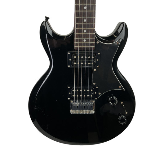 Vist Large View of Product Image Which is Used Ibanez GIO DOUBLE CUT Double Cut Electric Guitar Black 6-String