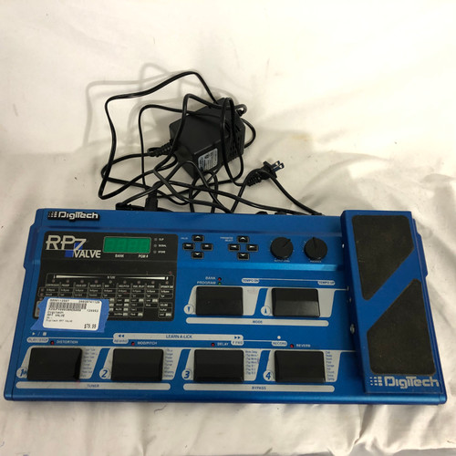 Vist Large View of Product Image Which is Used Digitech RP7 VALVE Vintage Multi-FX Pedal