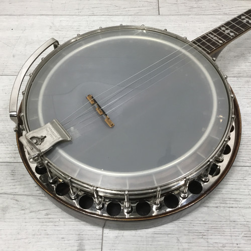 Vist Large View of Product Image Which is Used Paramount Leader Jazz Vintage Tenor Banjo