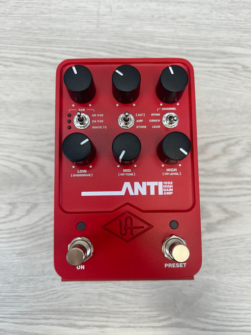 Vist Large View of Product Image Which is Used UNIVERSAL AUDIO ANTI 1992 HIGH GAIN Amp Modeling Pedal