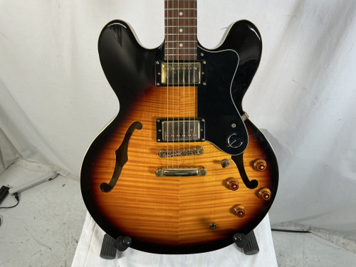 Vist Large View of Product Image Which is Used Epiphone DOT DELUX VS Semi-Hollow Electric Guitar Sunburst 6-String