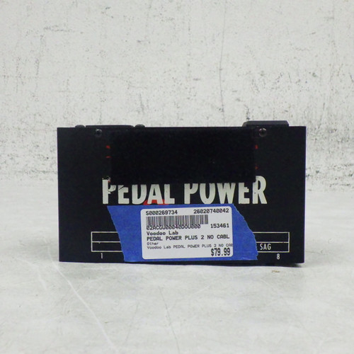 Vist Large View of Product Image Which is Used Voodoo Lab Pedal Power Plus 2 No Cables Pedal Power Supply