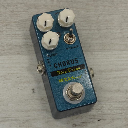 Vist Large View of Product Image Which is Used Mosky Audio Technology Blue Ocean Chorus Pedal