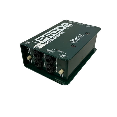 Vist Large View of Product Image Which is Used Radial PRO D2 Pro Sound Product