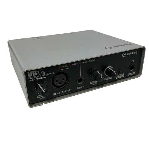 Vist Large View of Product Image Which is Used Steinberg UR12 Computer Interface 2 A/D Recording Inputs