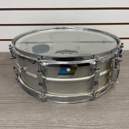 Vist Large View of Product Image Which is Used - Ludwig 14IN ACROLITE SNARE - 70S Vintage Metal Snare Drum 14"