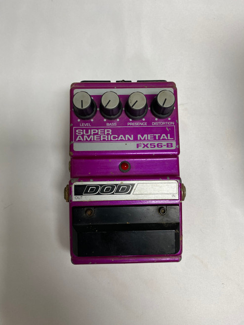 Vist Large View of Product Image Which is Used DOD SUPER AMERICAN METAL FX56B Vintage Distortion/Overdrive Pedal