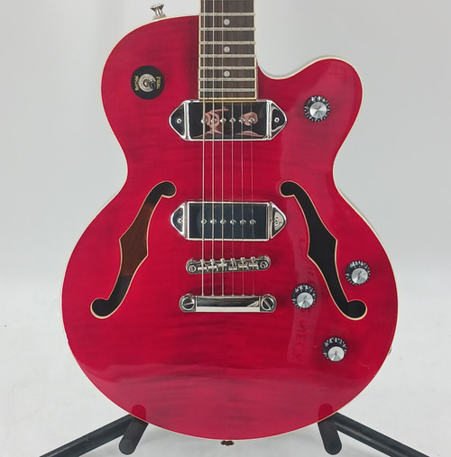 Vist Large View of Product Image Which is Used Epiphone WILDKAT STUDIO WK Semi-Hollow Electric Guitar Red 6-String