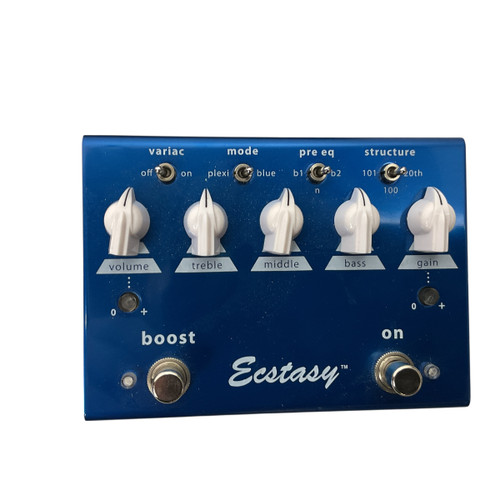 Vist Large View of Product Image Which is Used Bogner ECSTASY BLUE Overdrive Pedal