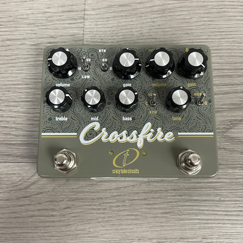 Vist Large View of Product Image Which is Used - CRAZY TUBE CIRCUITS CROSSFIRE - Overdrive Pedal