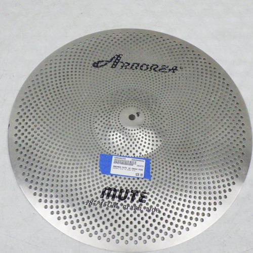 Vist Large View of Product Image Which is Used Arborea Mute 18 Crash Ride Cymbal