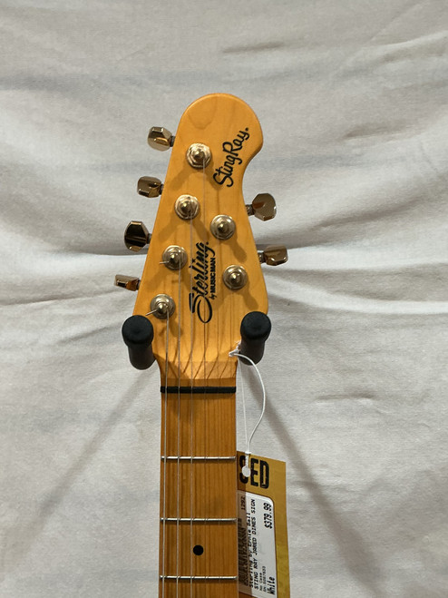 Vist Large View of Product Image Which is Used Sterling by Ernie Ball STING RAY JARED DINES SIGNATURE S Type Electric Guitar White 6-String