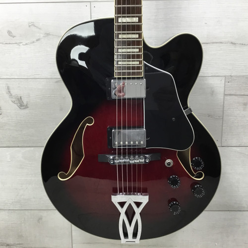 Vist Large View of Product Image Which is Used Ibanez AF75 Artcore Semi-Hollow Electric Guitar Sunburst