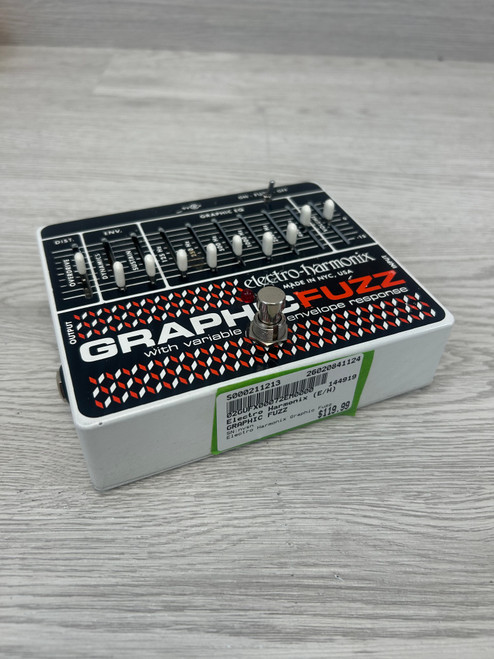 Vist Large View of Product Image Which is Used Electro Harmonix (E/H) Graphic Fuzz Pedal