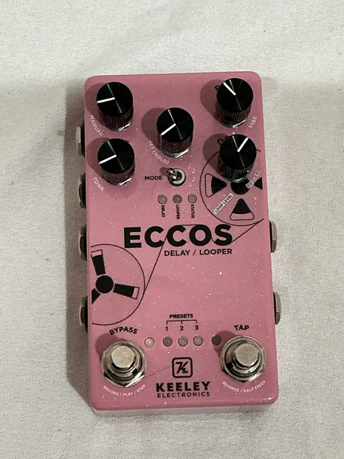 Vist Large View of Product Image Which is Used Keeley ECCOS DELAY/LOOPER Delay Pedal