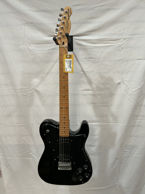 Vist Large View of Product Image Which is Used Squier TELECASTER CUSTOM HH T Type Electric Guitar Black 6-String