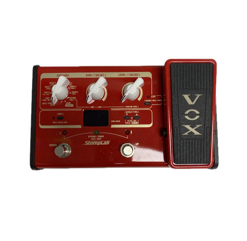 Vist Large View of Product Image Which is Used Vox STOMPLAB IIB BASS MULTI-EFFECT PEDAL Multi-FX Pedal
