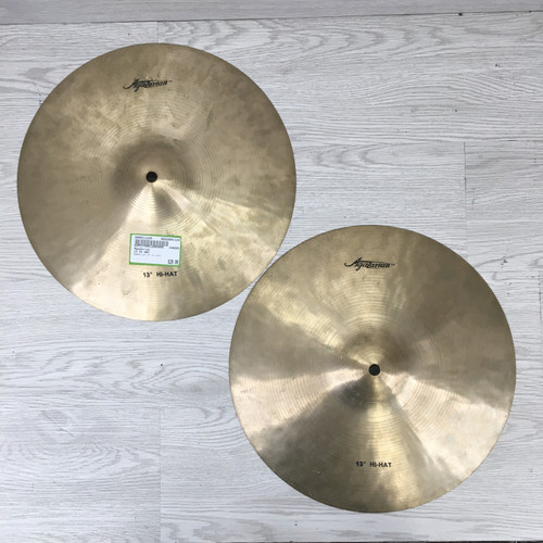 Vist Large View of Product Image Which is Used Agazarian 13 HI HAT Hi Hat Cymbals 13"